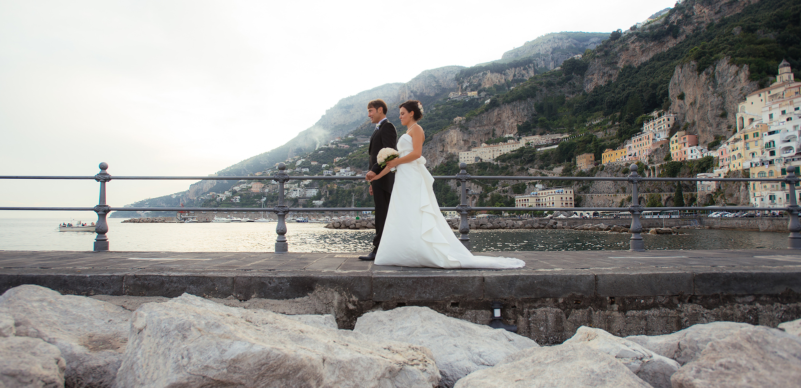 Couple Photography at Italy Ravello Beach